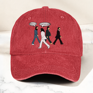 Abbey Road Denim Dad Cap Iconic Walk ( With BOX)