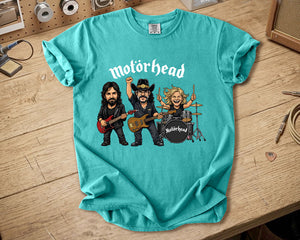 Motörhead Comfort Colors Tee Lemmy Kilmister Band Members Tribute Classic Rock Shirt