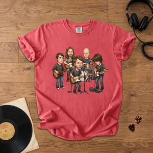 Radiohead Vintage Alternative Rock Band Comfort Tee Retro Music Fan T-Shirt