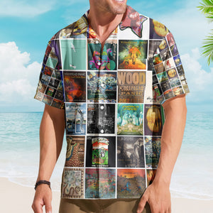 Widespread Panic Hawaiian Shirt – Vintage Album Collage Southern Rock Style