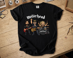 Motörhead Comfort Colors Tee Lemmy Kilmister Band Members Tribute Classic Rock Shirt