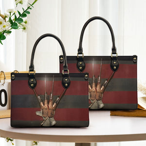 Nightmare Claw Leather Handbag Horror Inspired Tote
