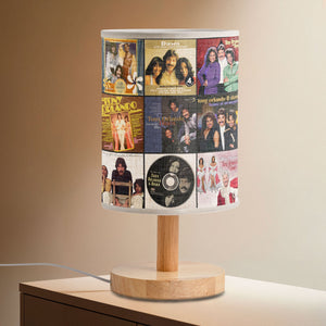 Tony Orlando & Dawn Vintage Album Cover Table Lamp - Retro 70s Music