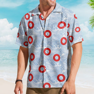 Phish Shirt Donuts Wave Hawaiian Shirt – Retro Music Inspired Aloha Shirt