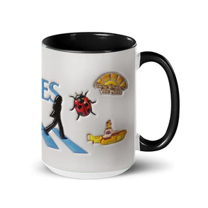 The Beatles Abbey Road Accent Mug Classic Crosswalk Silhouette Coffee Cup