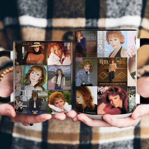 Reba McEntire Accent Mug Country Music Queen Album Art Collection