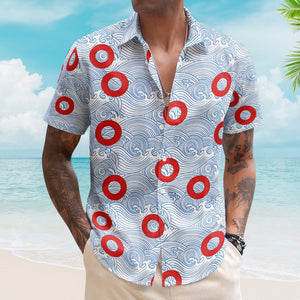 Phish Shirt Donuts Wave Hawaiian Shirt – Retro Music Inspired Aloha Shirt