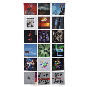 Depeche Mode Beach Towel Album Cover Collage Electronic Rock Towel