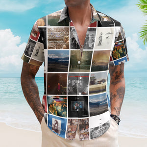 Zach Bryan Album Collage Hawaiian Shirt – Country Music Fan Shirt