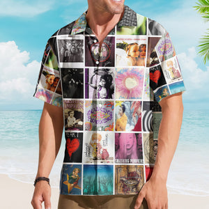 The Smashing Pumpkins Album Collage Hawaiian Shirt – Rock Music Band Fan Shirt