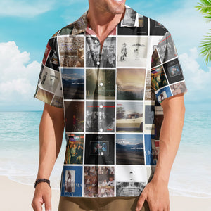 Zach Bryan Album Collage Hawaiian Shirt – Country Music Fan Shirt