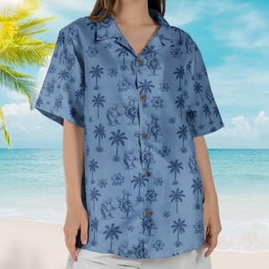 Grateful Dead Accent Hawaiian Shirt – Terrapin Turtles Aloha All-Over Print Button-Up