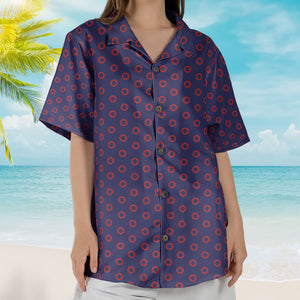 Phish Band Red Circle Hawaiian Shirt – Retro Music Inspired Concert Vacation Aloha Shirt