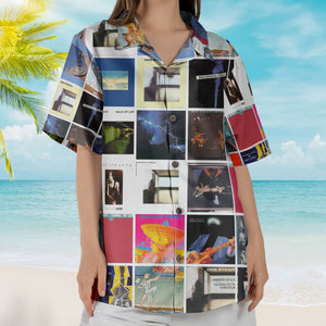 Dire Straits Album Collage Hawaiian Shirt – Rock Music Band Fan Shirt