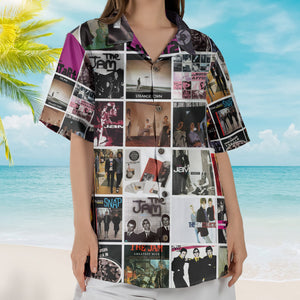 The Jam Album Collage Hawaiian Shirt – Rock Music Band Fan Shirt