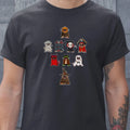 Pug Halloween Costume Ninja Witch Dracula Boo Mummy Pirate Classic Unisex T-Shirt