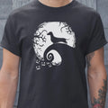 Dachshund And Moon Halloween T For Dachshund Lovers Classic Unisex T-Shirt
