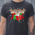 Corgi Christmas Socks Classic Unisex T-Shirt