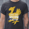 Fantasy Save Gas Ride a Chocobo Classic Unisex T-Shirt