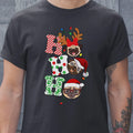 Ho Ho Ho Pug Classic Unisex T-Shirt