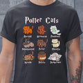 Potter Cats Cute Harry Pawter Kitten Gifts for Cat Lover Classic Unisex T-Shirt