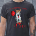 We All MEOW Down Here Clown Cat Kitten Premium Classic Unisex T-Shirt