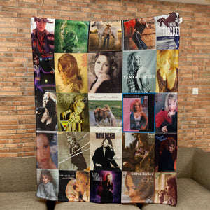 Tanya Tucker Sherpa Blanket A Classic Country Tribute for True Fans