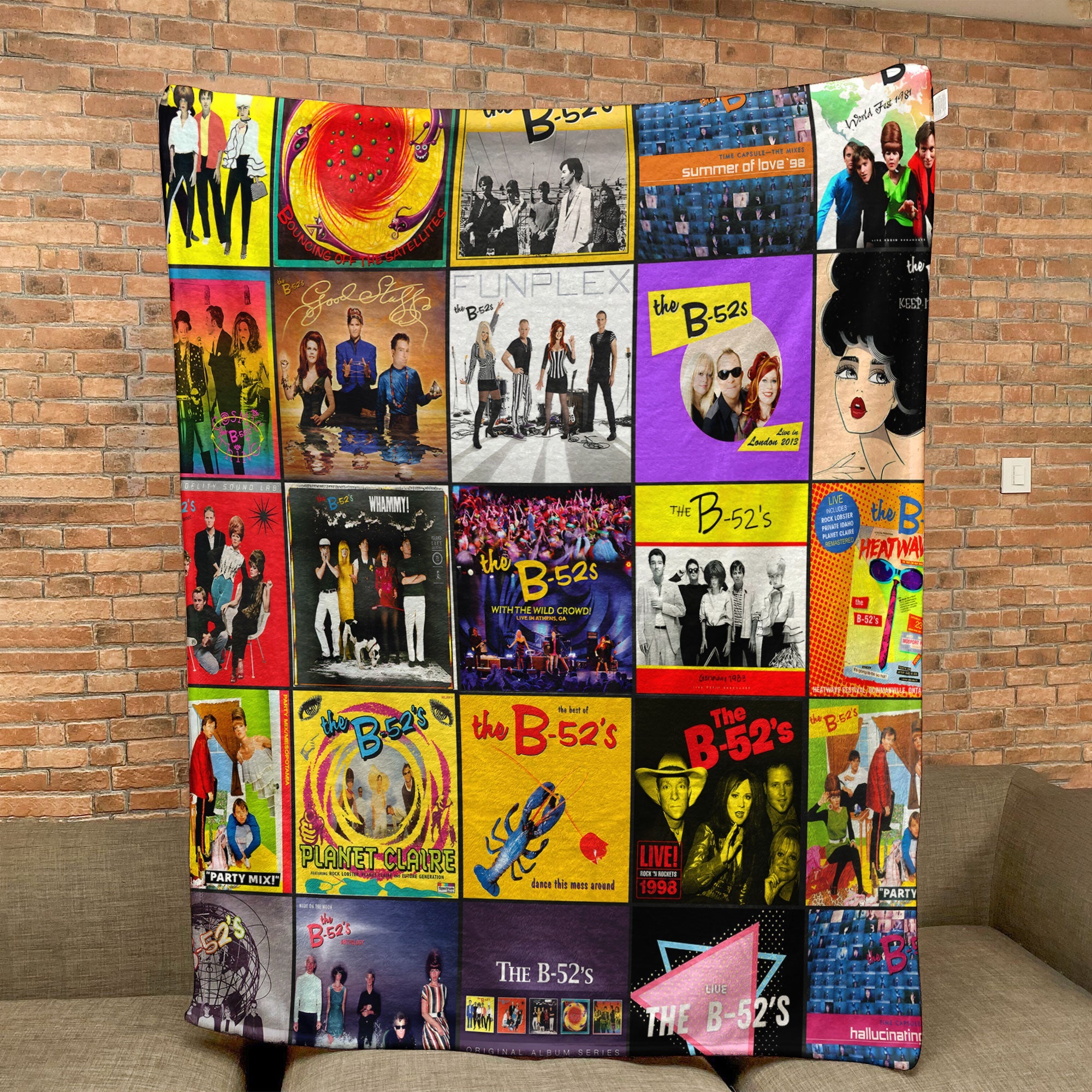 The B-52’s Sherpa Blanket A Fun, Retro Tribute for True Fans