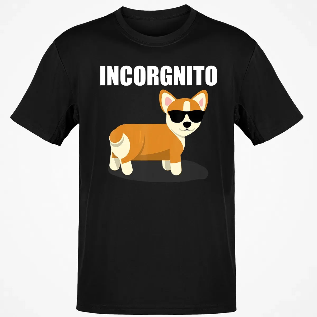 Vintage Incorgnito   Funny Corgi Lover  Gift Classic Unisex T-Shirt