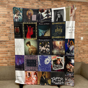 Florence - The Machine Sherpa Blanket A Dreamy, Ethereal Album Art Tribute