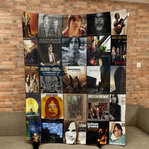 Jackson Browne Sherpa Blanket Folk-Rock Warmth Wrapped in Timeless Album Art