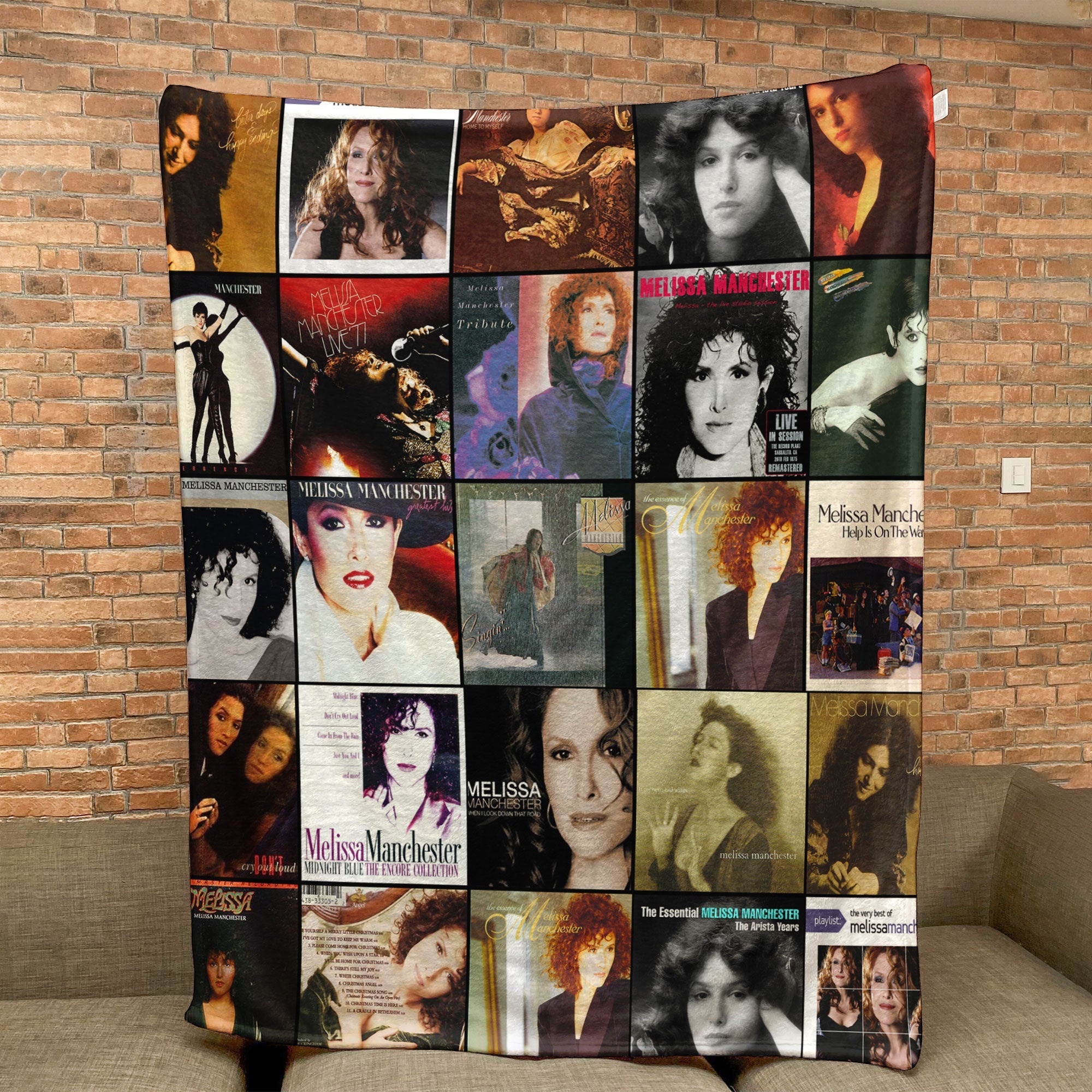 Melissa Manchester Sherpa Blanket A Soulful Classic-Pop Tribute for True Fans