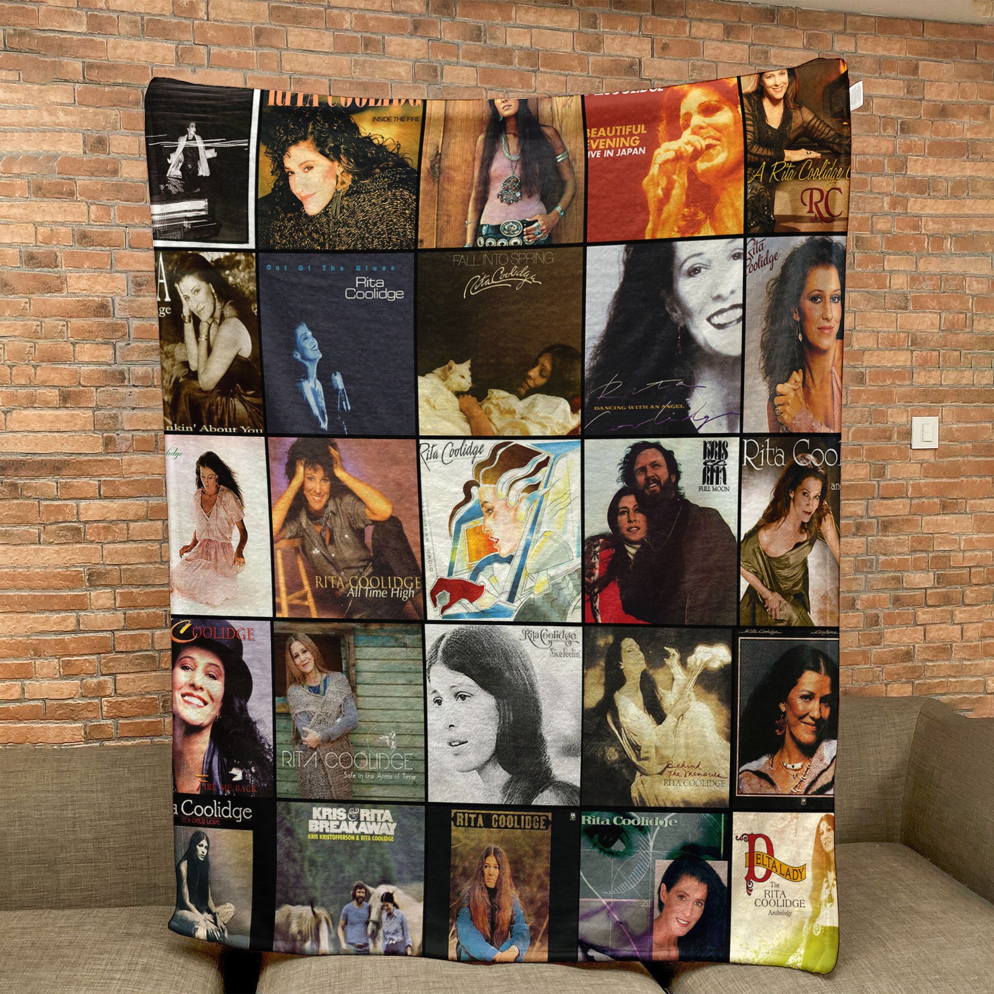 Rita Coolidge Sherpa Blanket A Timeless Tribute for True Music Lovers
