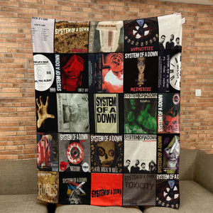 System Of A Down Sherpa Blanket A Raw, Iconic Tribute for True Fans