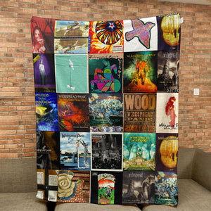 Widespread Panic Sherpa Blanket Jam Band Warmth Wrapped in Iconic Album Art