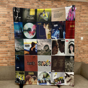 Suede Sherpa Blanket A Britpop Dream for True Devotees