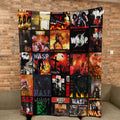 W.A.S.P. Sherpa Blanket A Heavy Metal Legacy Collage for True Shock Rock Fans
