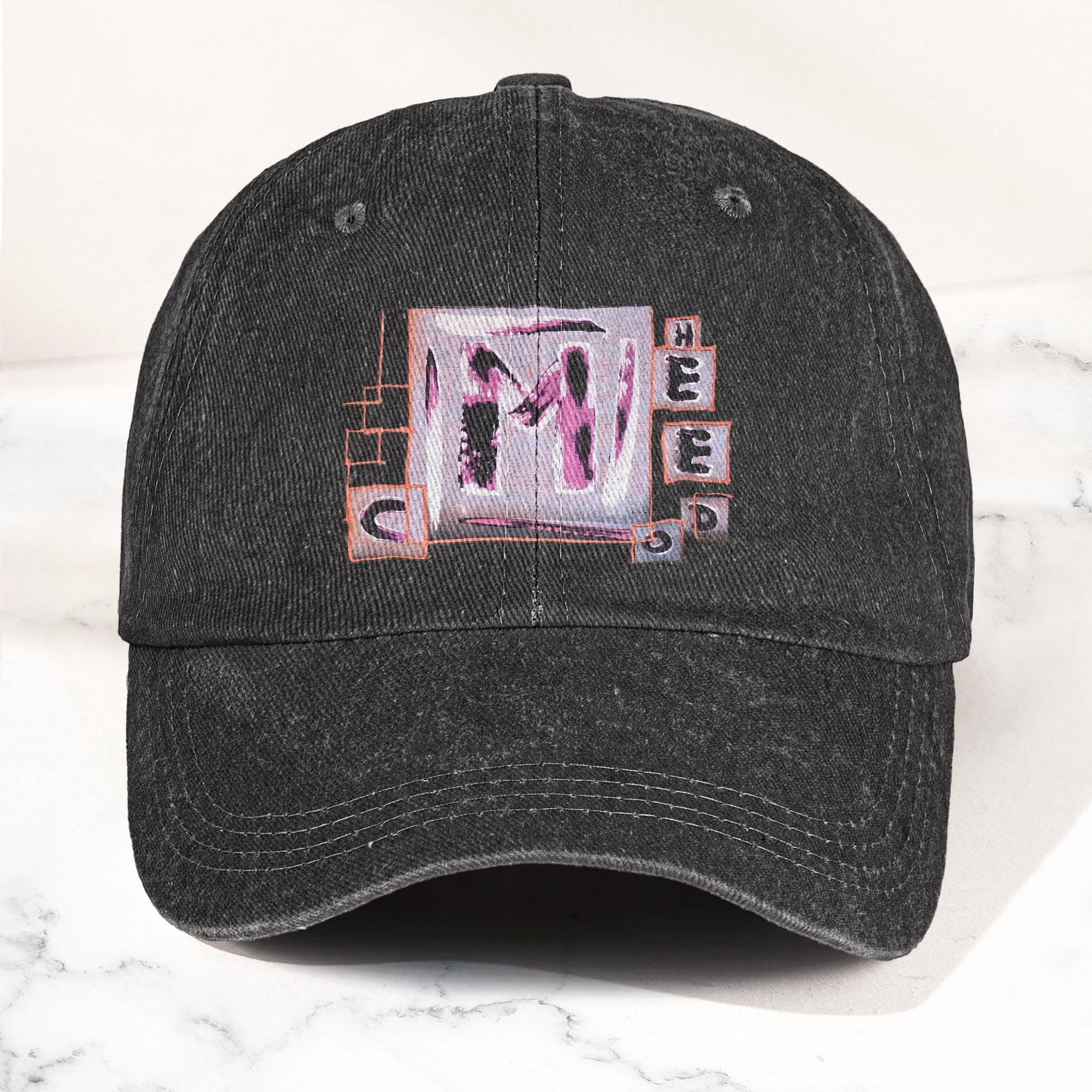 1990's Depeche Mode Rare! 1994 Tour Concert Denim Cap Vintage Music Merch Gift for Dad (With Box)