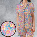 Magical Girls Sailor Moon Satin Short-Sleeve Pajamas Set