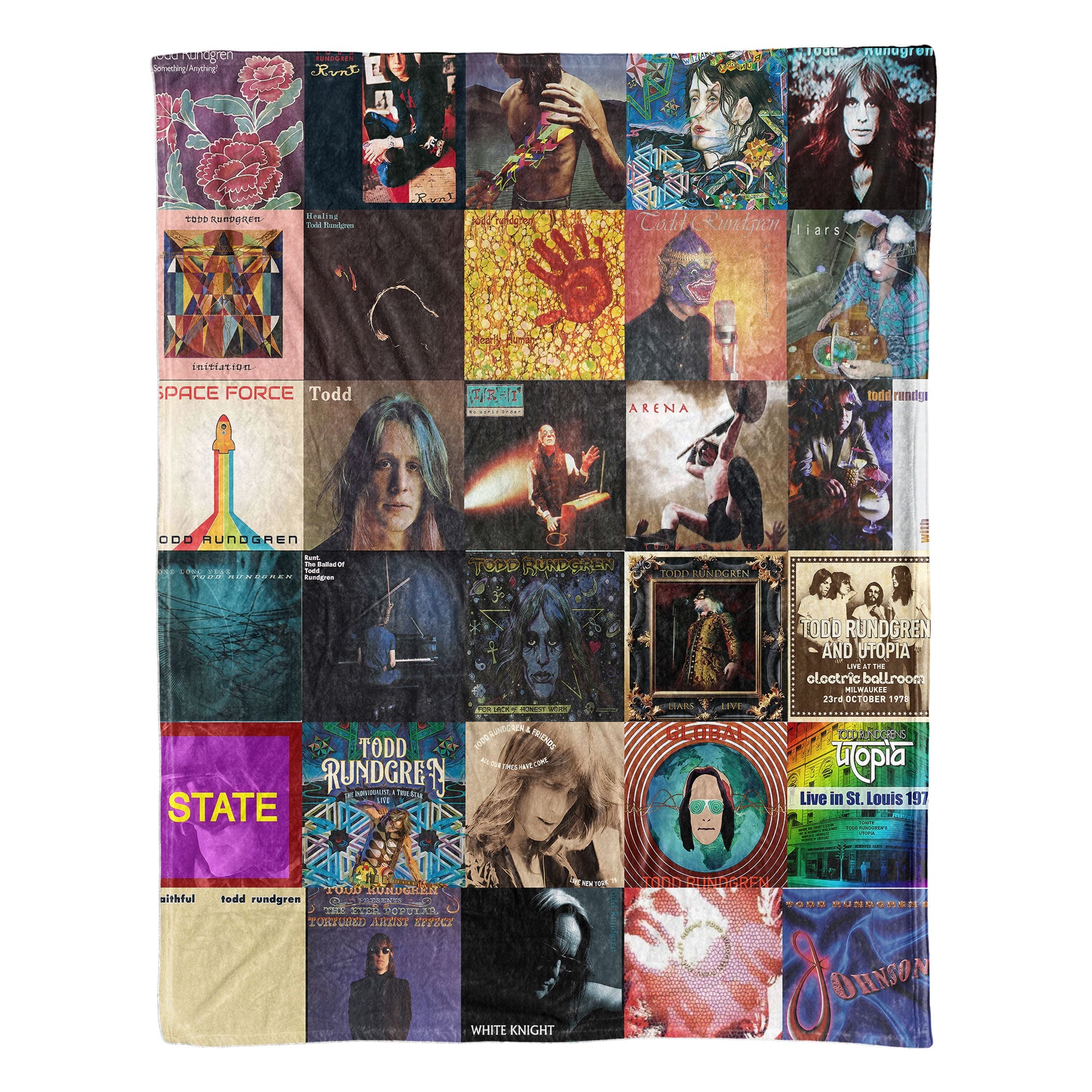 Todd Rundgren Sherpa Blanket A Cozy Tribute to a True Visionary