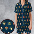 Villains He-man Masters Of The Universe Satin Short-Sleeve Pajamas Set