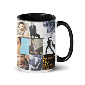 Ricky Martin Accent Mug Latin Pop Icon Album Cover Collage Gift