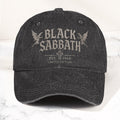 Black Sabbath Band Logo Est 1968 Denim Cap Vintage Dad Cap Gift For Dad (With Box)