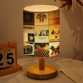 Kings of Leon Album Cover Fabric Lamp Indie Rock Vibes Table Light