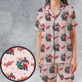 I Can't Put My Arms Down A Christmas Story Satin Short-Sleeve Pajamas Set