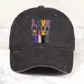 The Beatles Denim Dad Cap LOVE Album Inspired Design (With BOX)