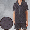Perrrrrserker Pokemon Pattern Satin Short-Sleeve Pajamas Set