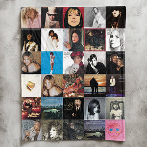 Barbra Streisand Sherpa Blanket A Warm Tribute to a Timeless Icon