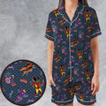 Super Turtles TMNT Satin Short-Sleeve Pajamas Set