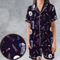 Buffy: The Animated Series Characters Satin Short-Sleeve Pajamas Set